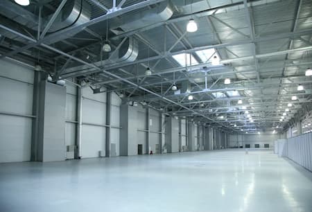 Floor coating warehouse
